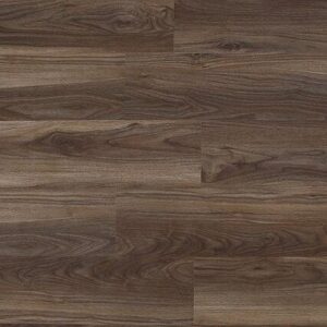 Close up of Stevens Omni Pure Max SPC Walnut Hills collection Granite Nero REWH5501 vinyl flooring
