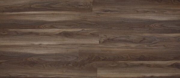 Close up of Stevens Omni Pure Max SPC Walnut Hills collection Granite Nero REWH5501 vinyl flooring
