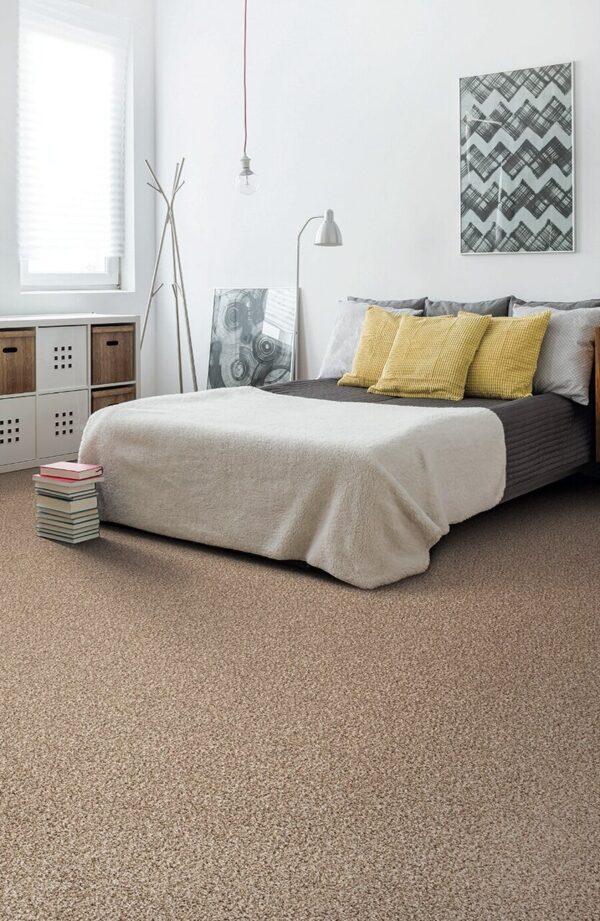 DreamWeaver carpet installed in a bedroom