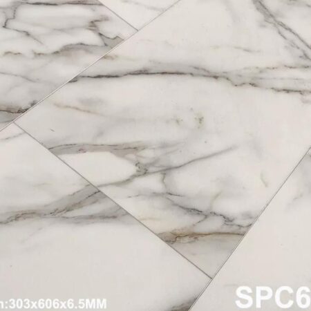 Simba Flooring Tile Look Double Click collection SPC6539-1 white vinyl flooring