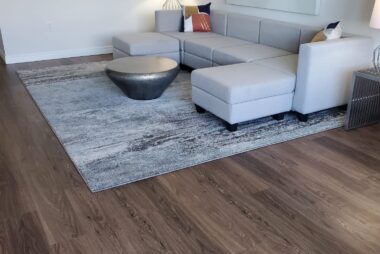 Simba vinyl flooring in 306-5 installed in a condo by El Nino Carpet and Flooring