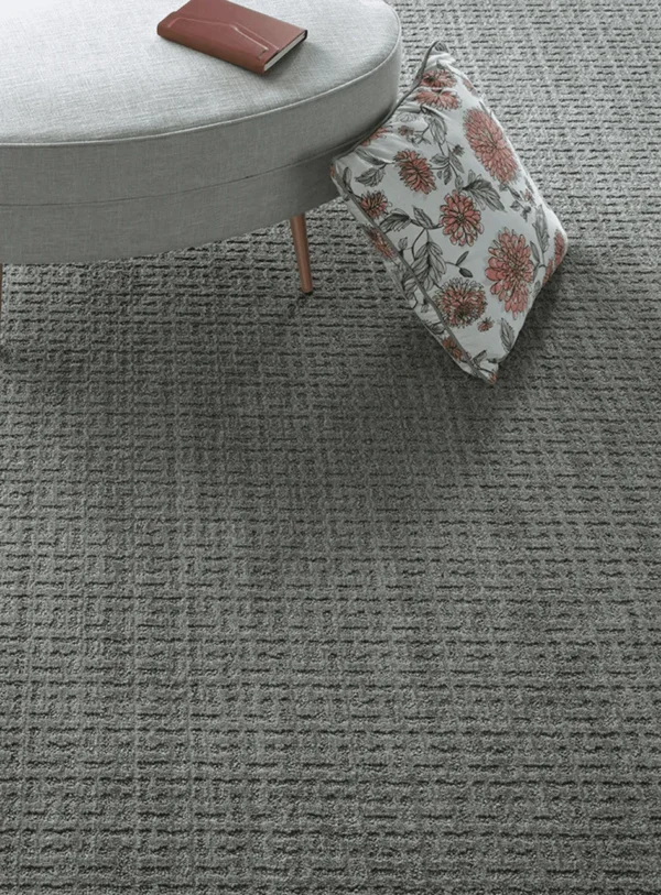 DreamWeaver DW Select Coastal Escape 8650 collection Off Shore 4503 carpet installed in a home